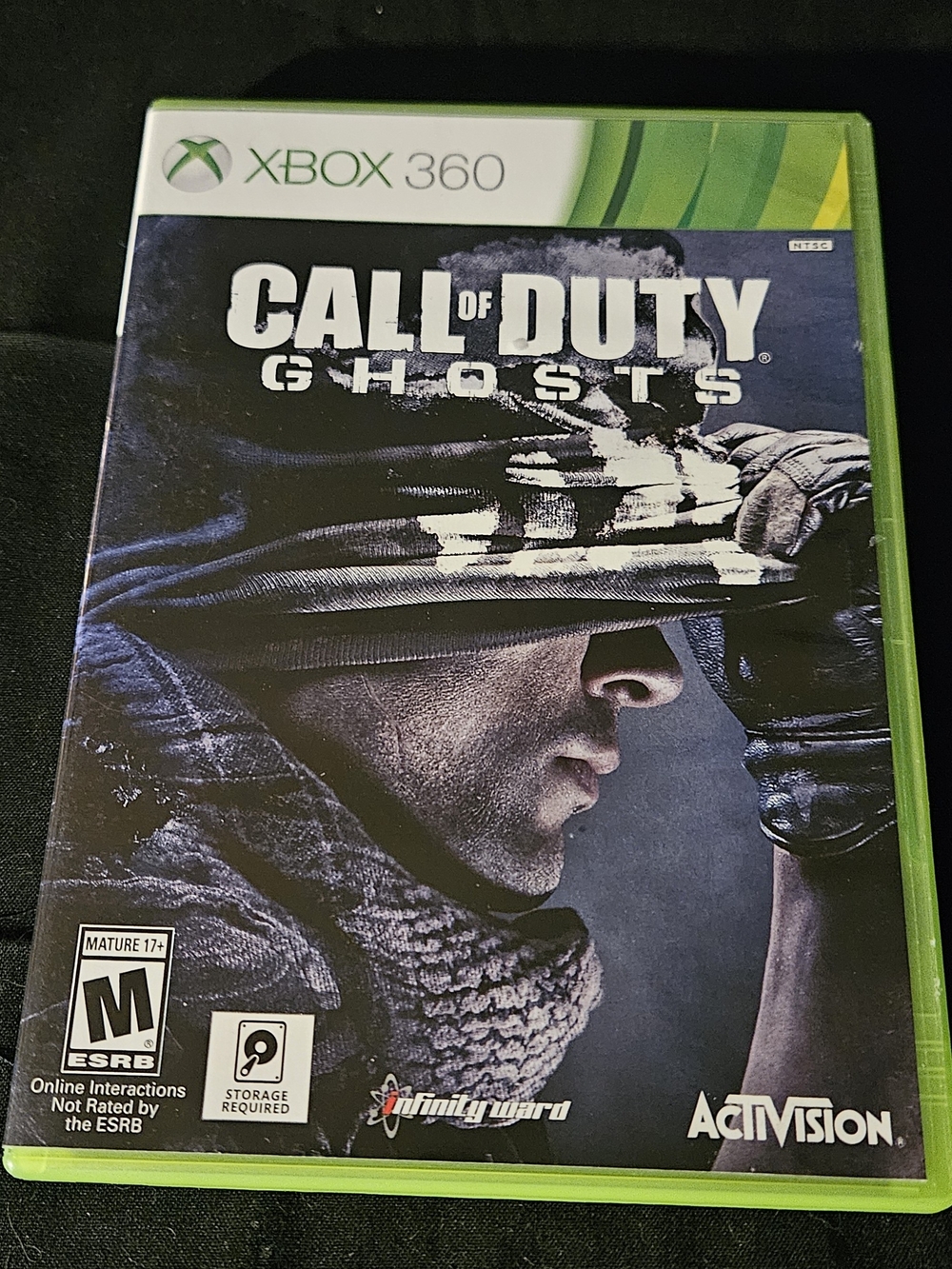 Call of Duty: Ghosts for Xbox 360 - Black 2 Discs